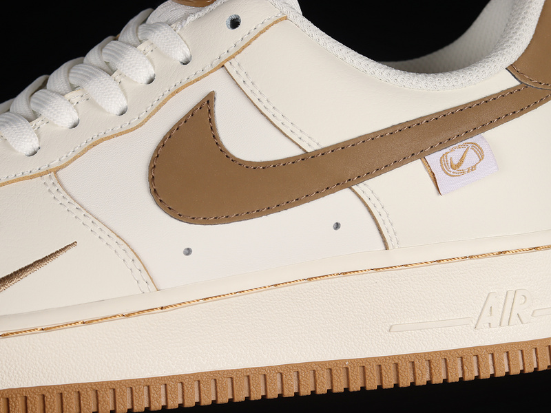 Air Force 1 Low Rice White/Rice White/Brown 19