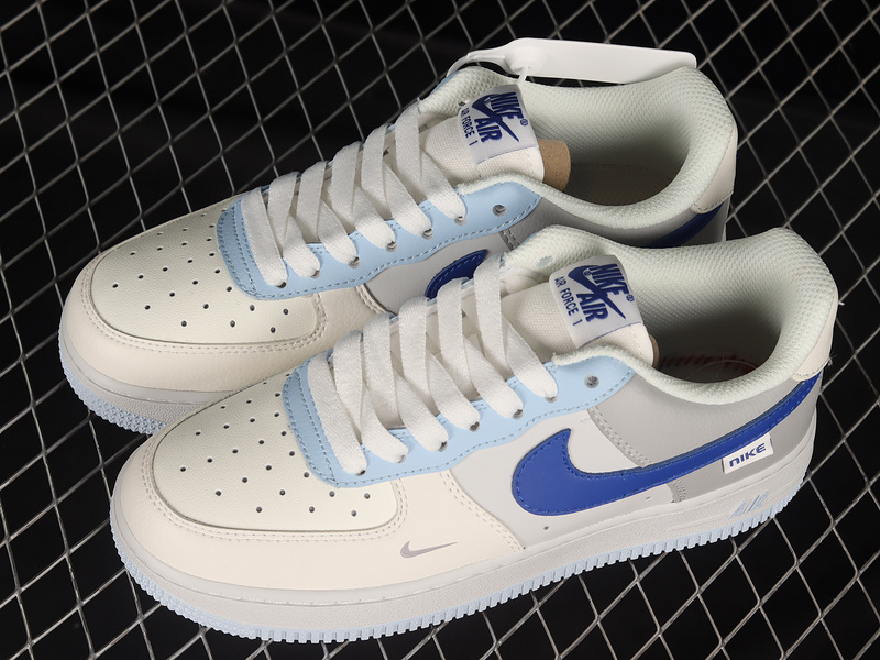 Air Force 1 Low 07 Arctic Ice White/Grey/Blue 17