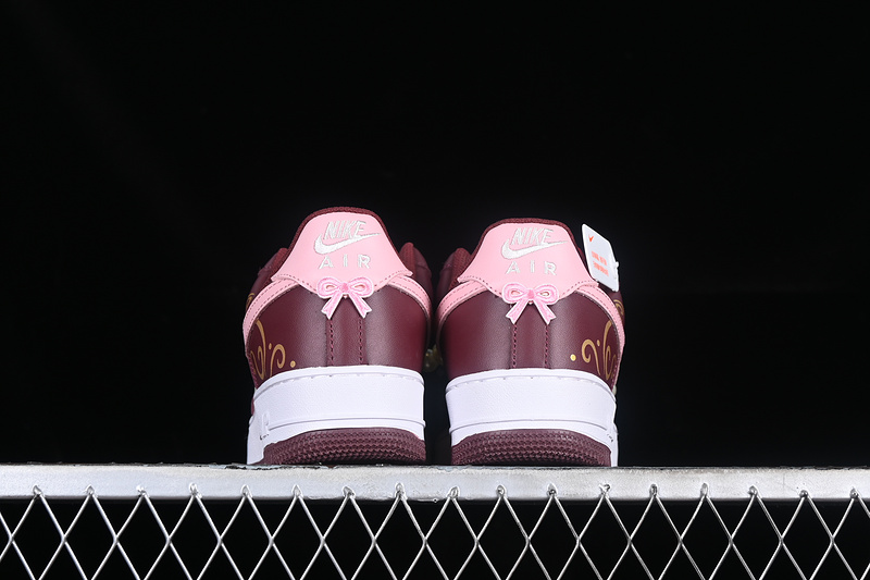 Nike Air Force 1 '07 Low Wedding Sail/Night Maroon/Medium Soft Pink 17