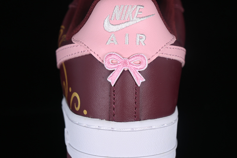 Nike Air Force 1 '07 Low Wedding Sail/Night Maroon/Medium Soft Pink 21