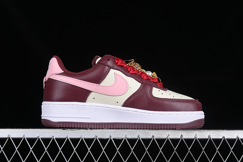 Nike Air Force 1 '07 Low Wedding Sail/Night Maroon/Medium Soft Pink 25