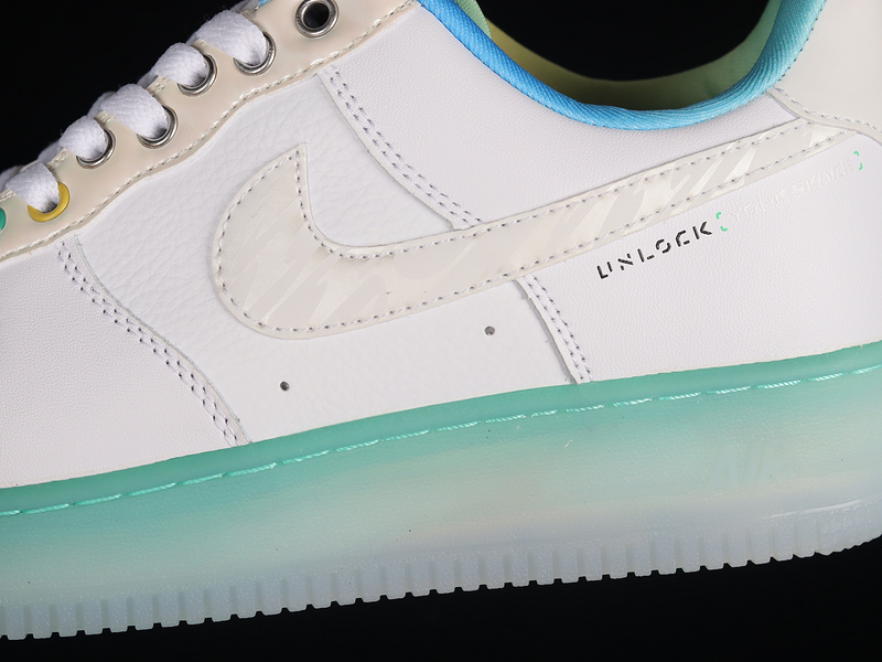 Nike Air Force 1 '07 Low White/Green/Off White 5