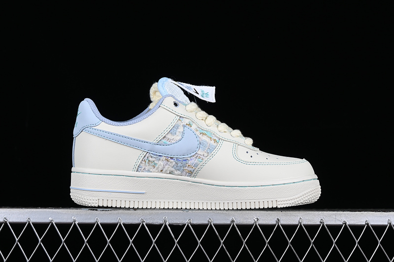 Nike Air Force 1 '07 Low Just Do It White/Blue 23