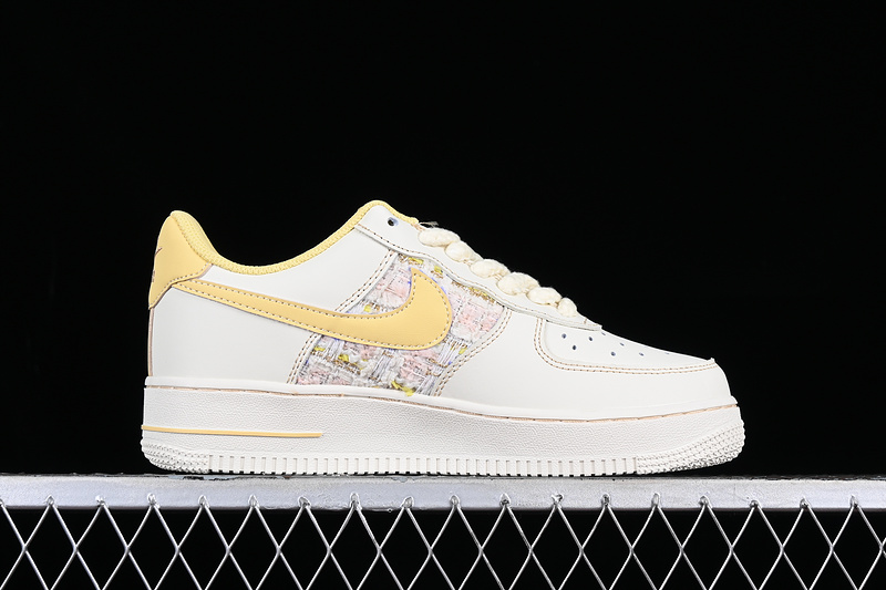 Nike Air Force 1 '07 Low Just Do It White/Gold 23