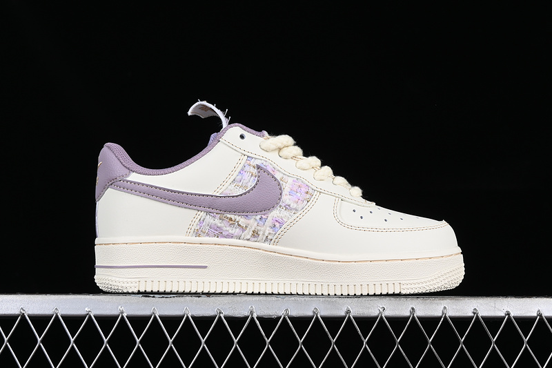 Nike Air Force 1 '07 Low Low Just Do It White/Purple 25