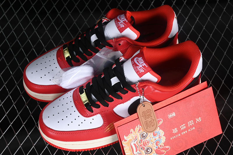 Nike Air Force 1 '07 Low Sail/University Red/Coconut Milk/Sail 13