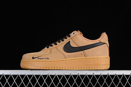 Nike Air Force 1 '07 Low Black/Wheat 5