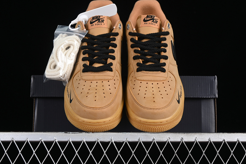 Nike Air Force 1 '07 Low Black/Wheat 21