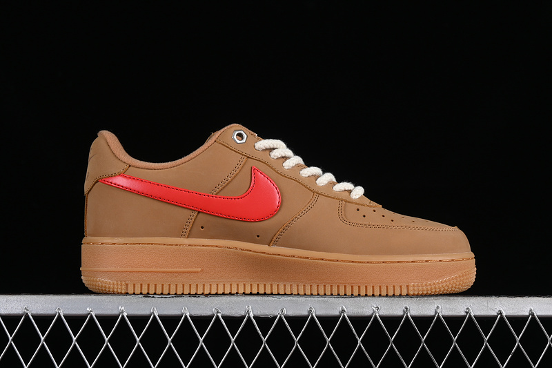 Nike Air Force 1 '07 Low Brown/Red 13