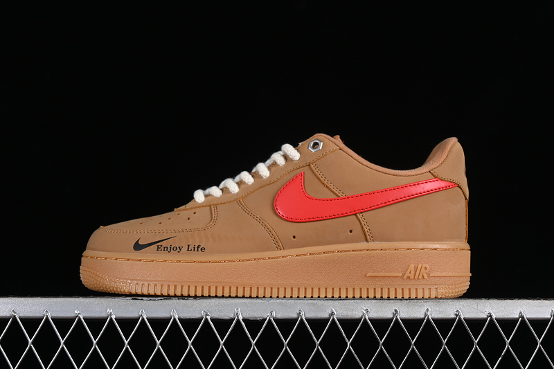 Nike Air Force 1 '07 Low Brown/Red 23