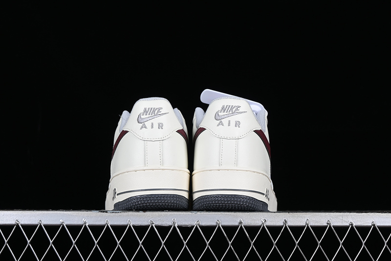 Nike Air Force 1 '07 Low White/Off White/Red 5