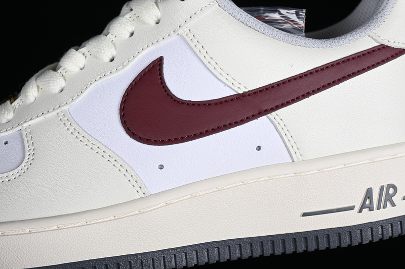 Nike Air Force 1 '07 Low White/Off White/Red 19