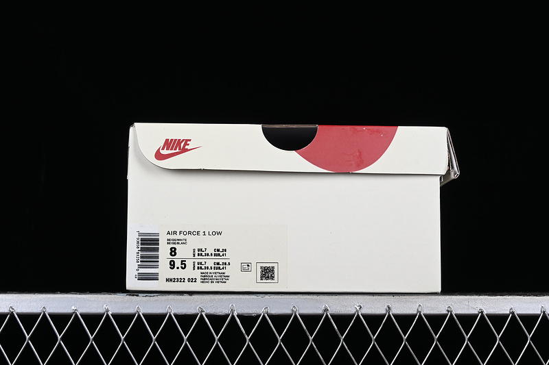 Nike Air Force 1 '07 Low White/Off White/Red 21