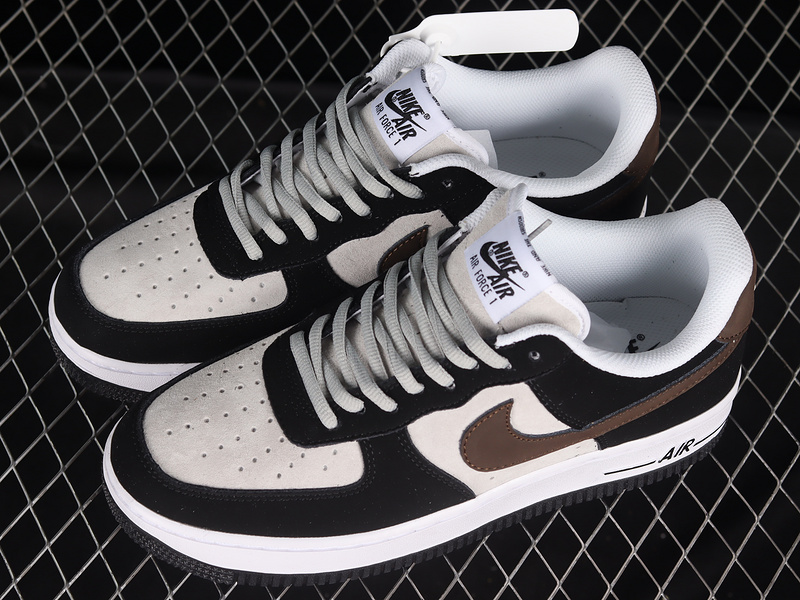 Nike Air Force 1 '07 Low White/Black/Dark Brown 3