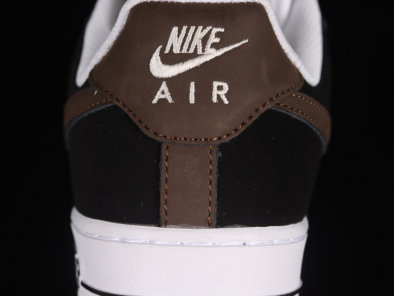 Nike Air Force 1 '07 Low White/Black/Dark Brown 5