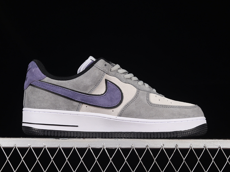 Air Force 1 Low 07 Grey/Purple/White-Black 3