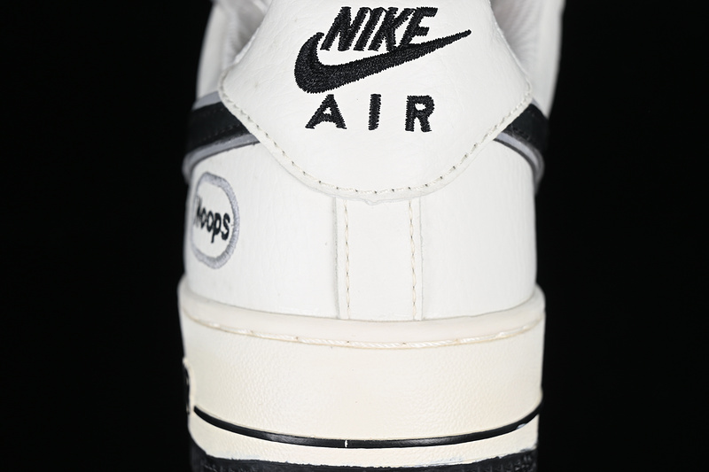 Nike Air Force 1 '07 Low Hoops Black/White 13