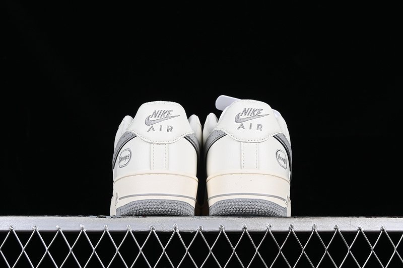 Nike Air Force 1 '07 Low Hoops White/Grey 7