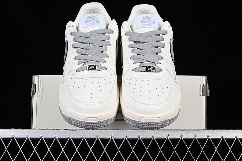 Nike Air Force 1 '07 Low Hoops White/Grey 15