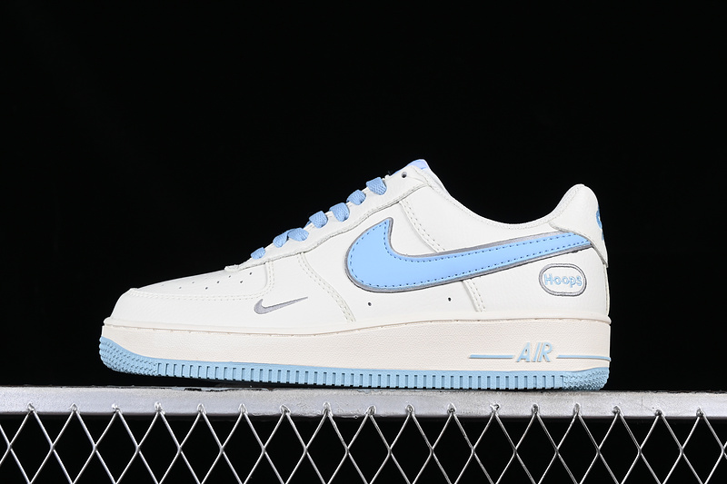 Nike Air Force 1 '07 Low Hoops White/Blue 21