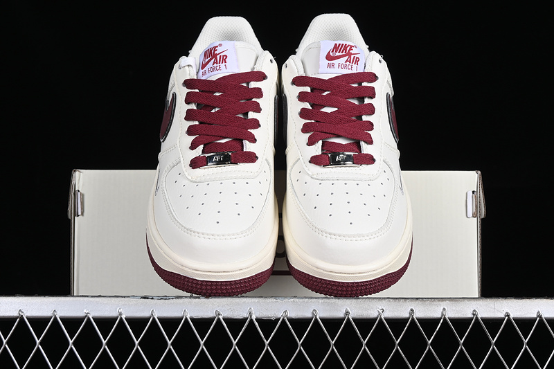 Nike Air Force 1 '07 Low Hoops White/Red 13