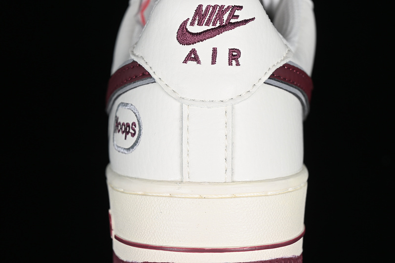 Nike Air Force 1 '07 Low Hoops White/Red 15