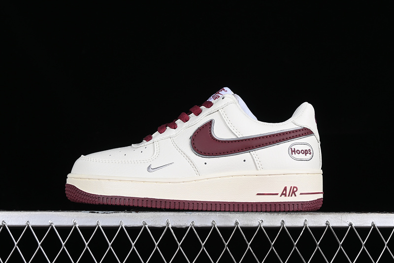 Nike Air Force 1 '07 Low Hoops White/Red 27