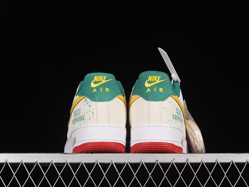 Air Force 1 Low 07 Beige/Green/Yellow-Red 21