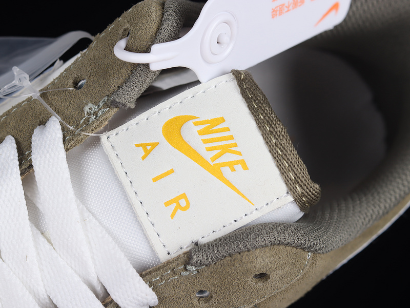 Air Force 1 Low Olive/Beige/Blue-Yellow 7