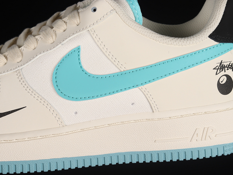 Nike Air Force 1 '07 Low White/Blue/Black 3