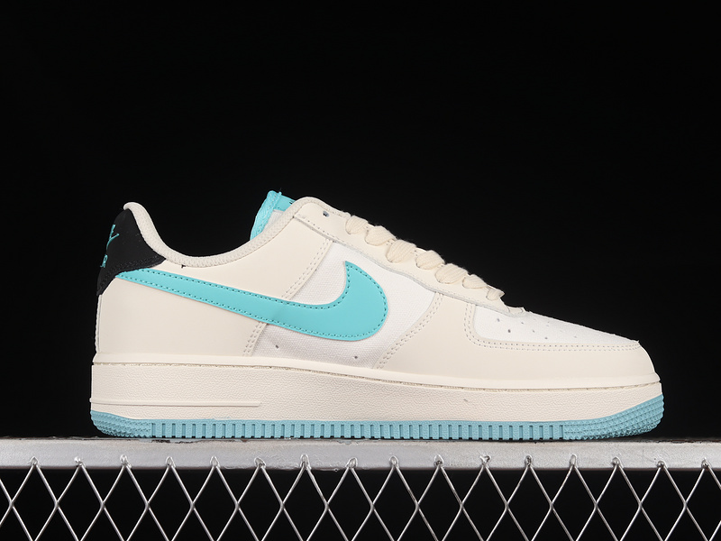 Nike Air Force 1 '07 Low White/Blue/Black 5