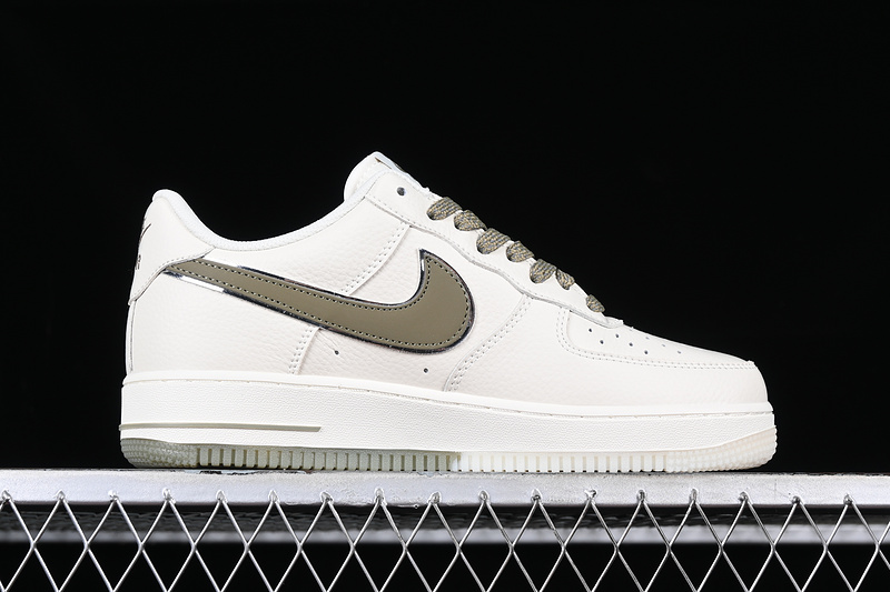 Nike Air Force 1 '07 Low Off White/Green/Silver 9