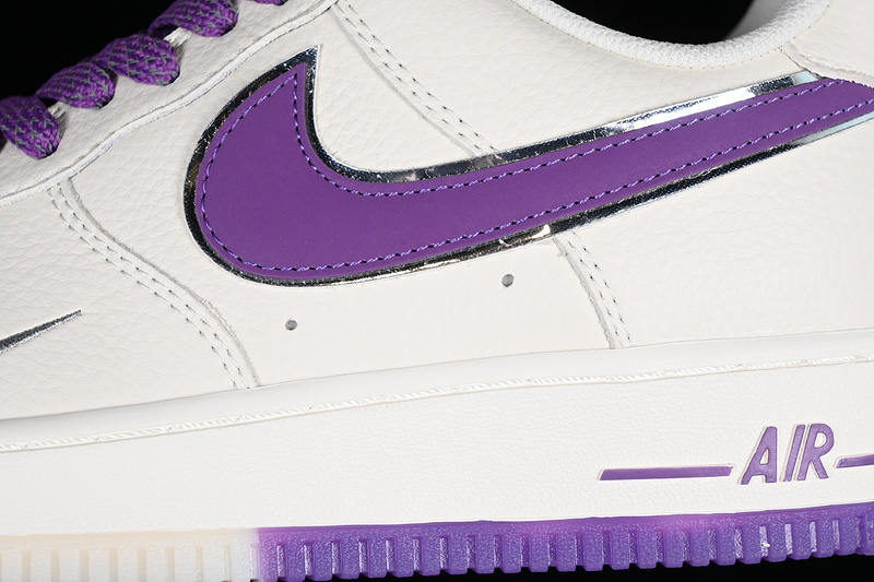 Nike Air Force 1 '07 Low Off White/Purple 3