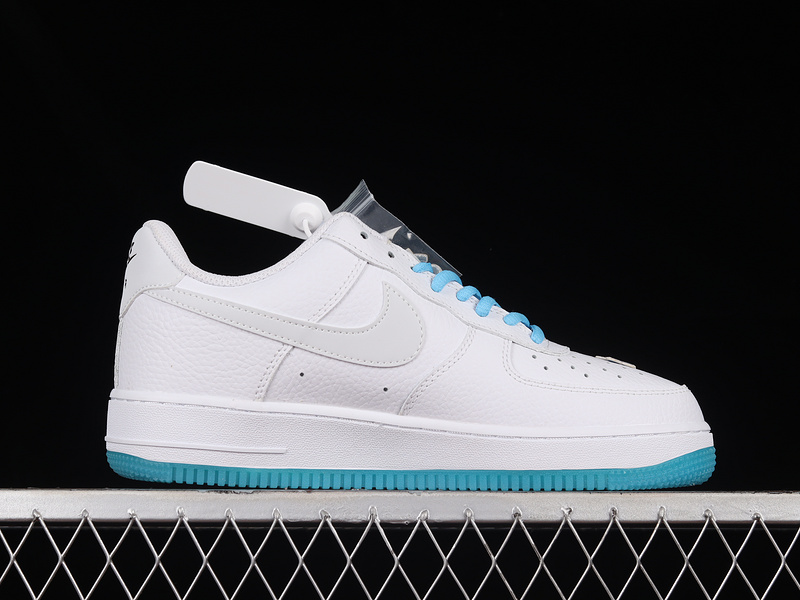 Air Force 1 Low 07 Auspicious White/White/Blue 29