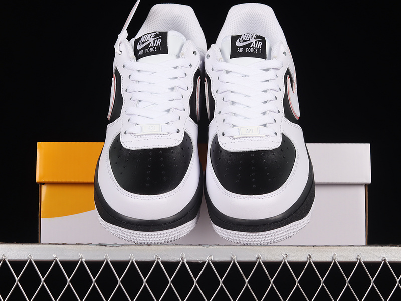 Nike Air Force 1 '07 Low White/Black/Yellow 25