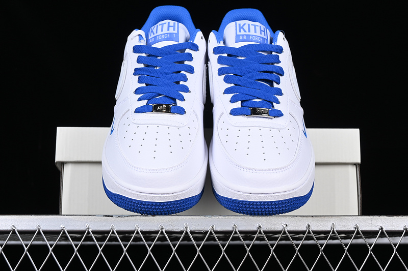 Kith X Nike Air Force 1 '07 Low White/Blue 27