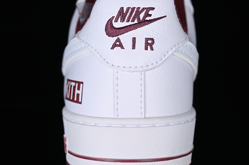 Kith X Nike Air Force 1 '07 Low White/Red 9