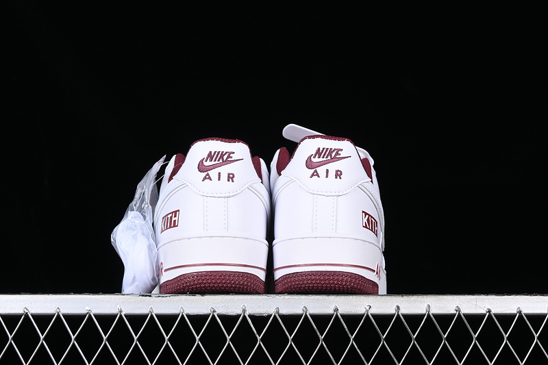 Kith X Nike Air Force 1 '07 Low White/Red 17