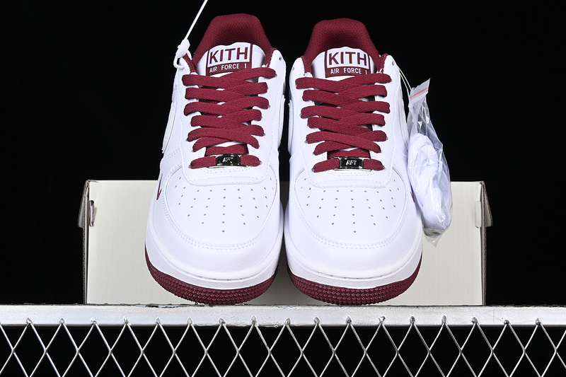 Kith X Nike Air Force 1 '07 Low White/Red 29