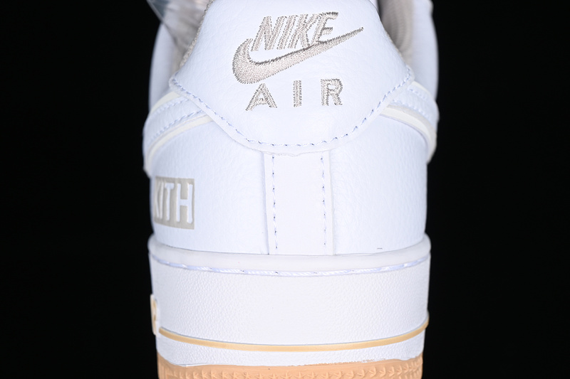 Kith X Nike Air Force 1 '07 Low White/Grey/Apricot 11