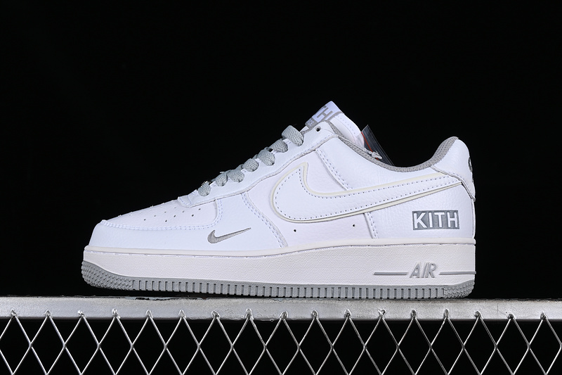 Kith Nike Air Force 1 '07 Low White/Grey 27