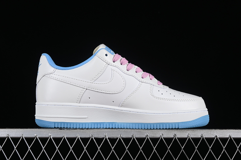 Nike Air Force 1 '07 Low White/Blue/Pink 3