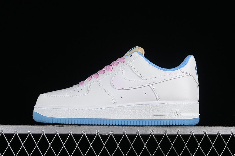 Nike Air Force 1 '07 Low White/Blue/Pink 21