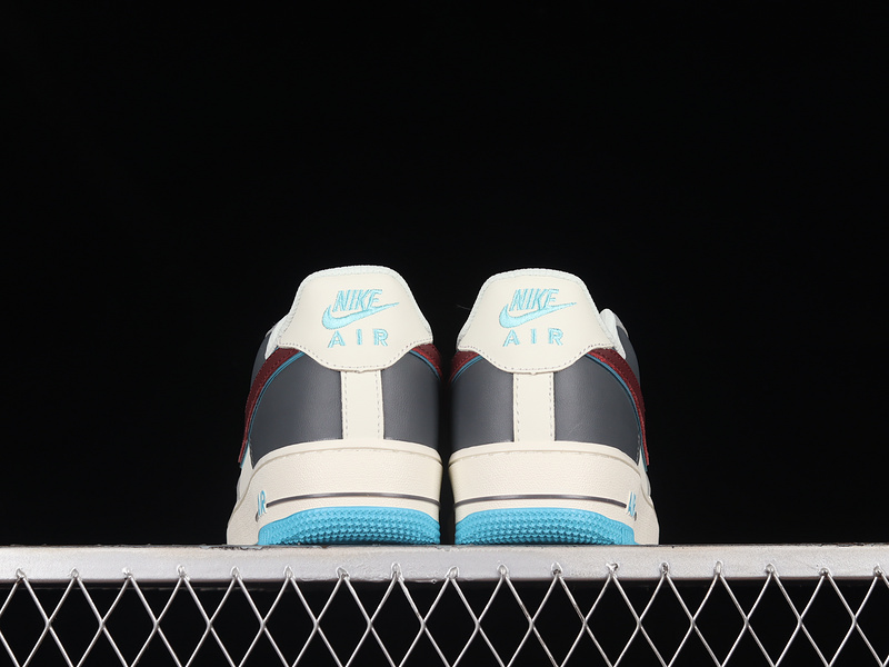 Air Force 1 Low 07 White/Grey/Red-Blue 9