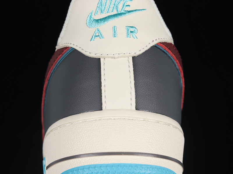 Air Force 1 Low 07 White/Grey/Red-Blue 29