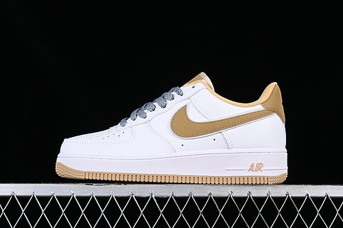 Nike Air Force 1 '07 Low White/Grey/Yellow 11