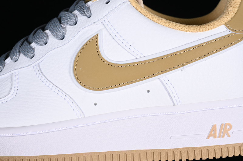 Nike Air Force 1 '07 Low White/Grey/Yellow 17