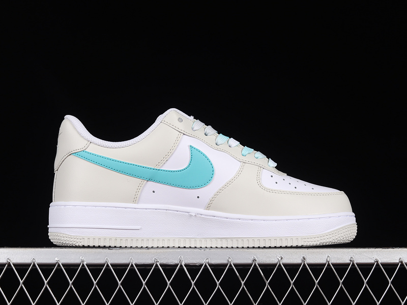 Air Force 1 Low White/Light Grey-Blue 5