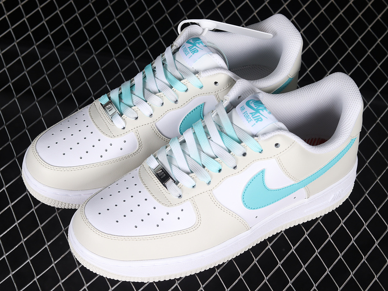 Air Force 1 Low White/Light Grey-Blue 9