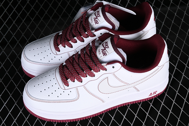 Air Force 1 Low White/Red 7